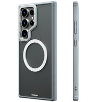 Youngkit Skin Feel Mag Safe Samsung Galaxy S24 Ultra Case - Grey