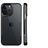 Black Soft Flexible TPU Shockproof Protective Brilliance Acrylic Clarity Defender Case