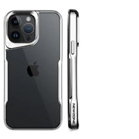 Silver Soft Flexible TPU Shockproof Protective Brilliance Acrylic Clarity Defender Case