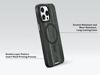 Youngkit Black woodland Magsafe case for iPhone 15 Promax