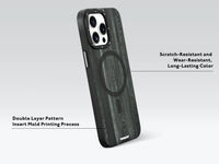 Youngkit Black woodland Magsafe case for iPhone 14 Pro