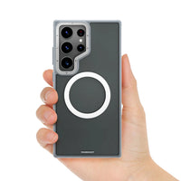 Youngkit Skin Feel Mag Safe Samsung Galaxy S24 Ultra Case - Grey