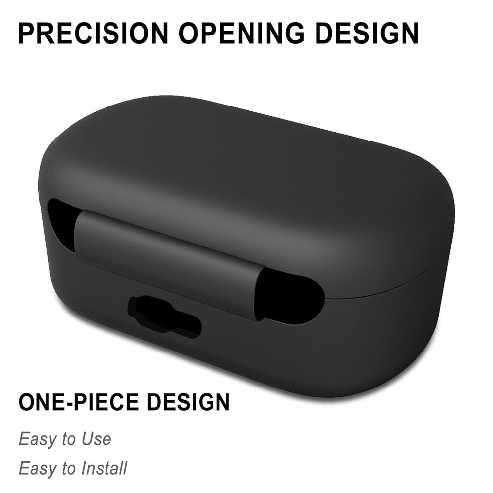Black Silicone Case Cover Compatible with TOZO T10