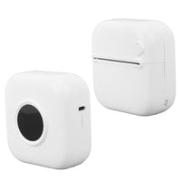 Inkless Mini Compact Thermal Printer(B/W) - Black Circle