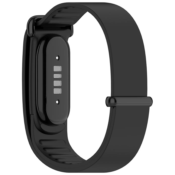 Black Google Fitbit Air Silicone Watch Strap Quick Release Band