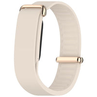 Creamy White Google Fitbit Air Silicone Watch Strap Quick Release Band