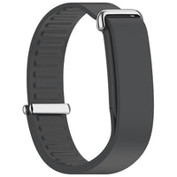 Grey Google Fitbit Air Silicone Watch Strap Quick Release Band