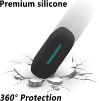 Black Silicone Case Cover Compatible with JLAB GO Air Sport