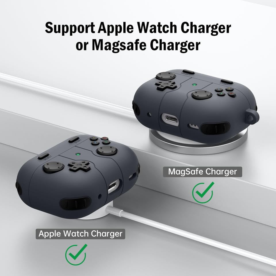 Gamepad Design Case for Apple Air Pods Pro / Pro 2nd Generation - Black