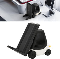 Wireless Phone Charger Holder, 10W Fast Qi Forklift Shape Desktop Phone Charger Holder for Phone Compatible with L Smartphone Dock - White