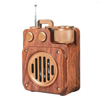 Retro Bluetooth Speaker I Music FM Bluetooth I A6 Wireless Speaker