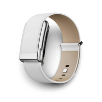Whoop 5.0(One /Peak)- Leather Adjustable Replacement Band - White (Strap only)