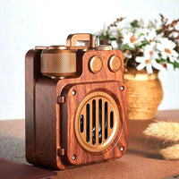 Retro Bluetooth Speaker I Music FM Bluetooth I A6 Wireless Speaker