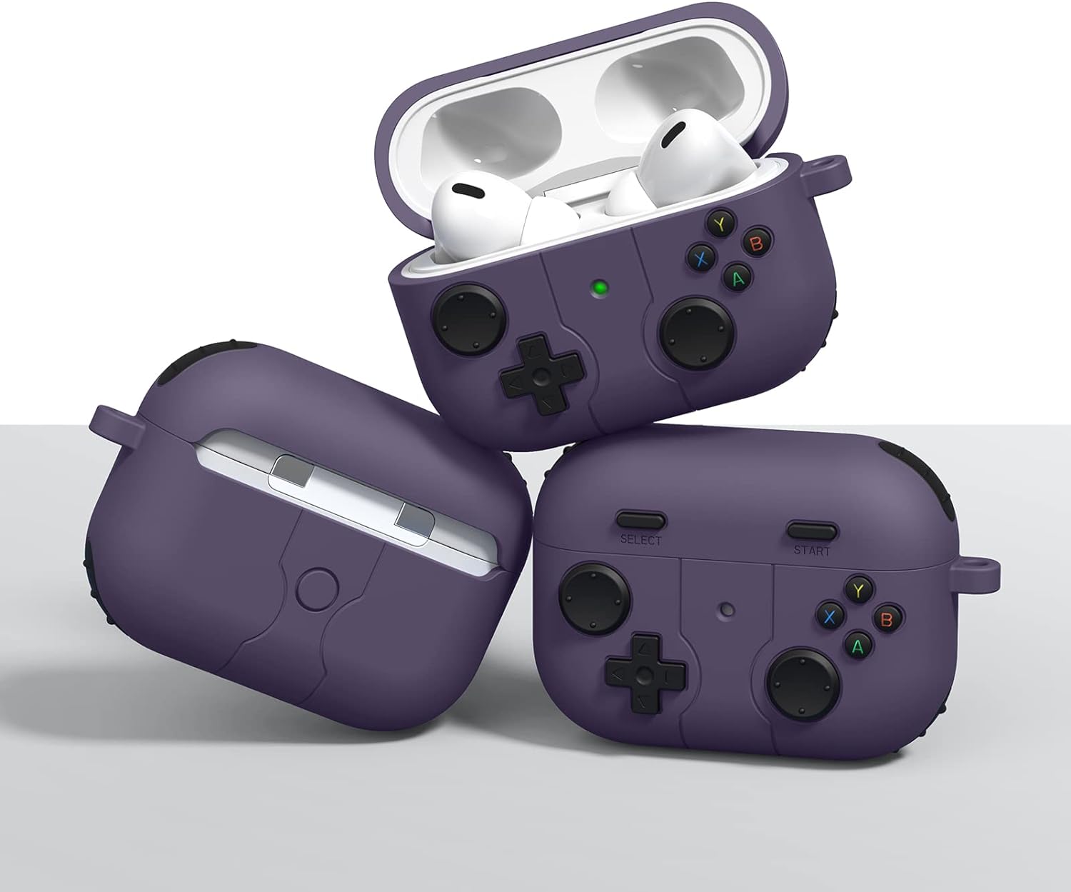 Gamepad Design Case for Apple Air Pods Pro / Pro 2nd Generation - Dark Purple