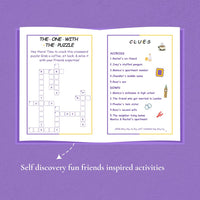 Friends Undated Planner | A5 size | 100 GSM Paper | 300+ Pages | Monthly & Yearly Trackers | Daily Schedules | Self-Discovery Activities | Budget Tracker - D1