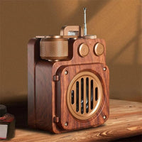 Retro Bluetooth Speaker I Music FM Bluetooth I A6 Wireless Speaker