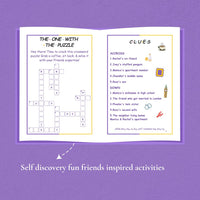 Friends Undated Planner | A5 size | 100 GSM Paper | 300+ Pages | Monthly & Yearly Trackers | Daily Schedules | Self-Discovery Activities | Budget Tracker - D2
