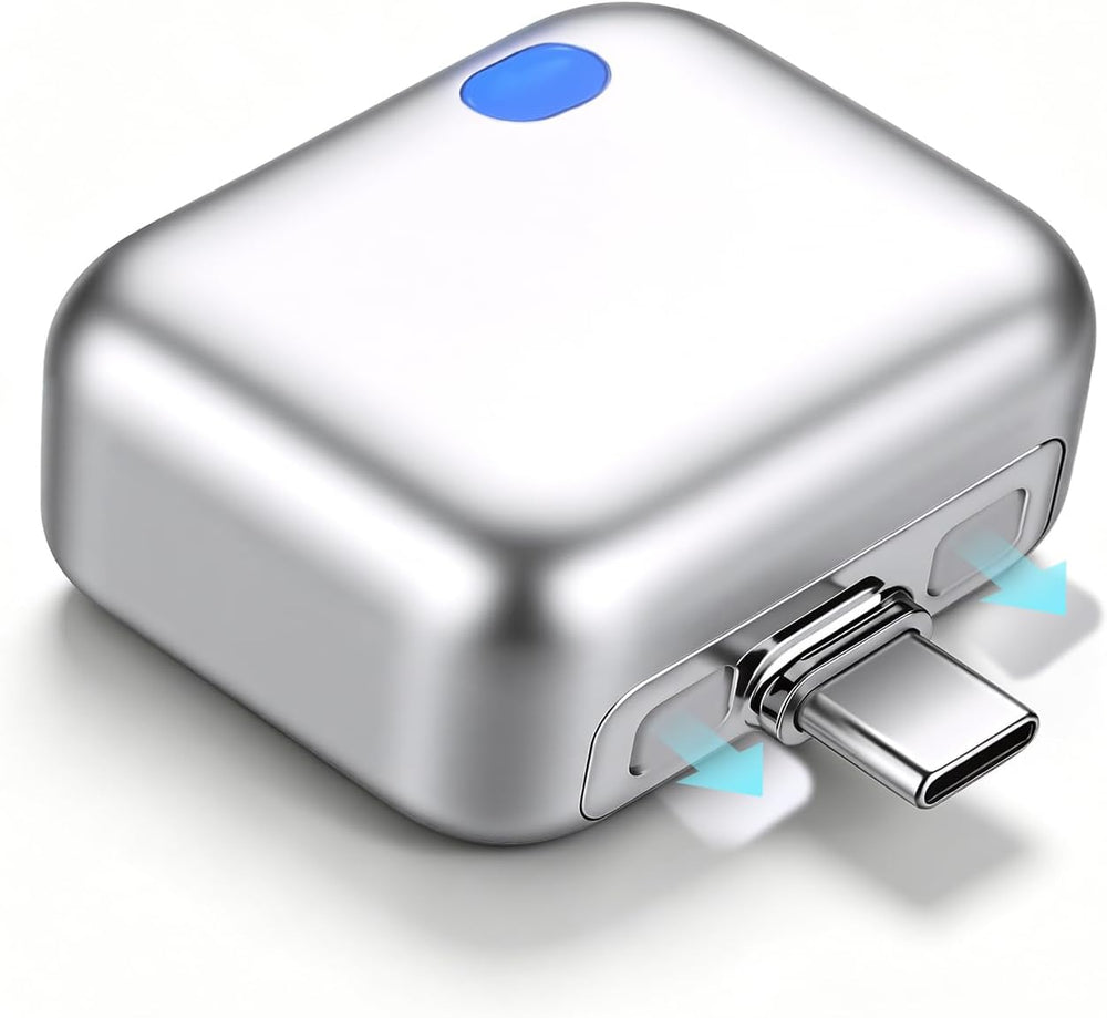 [Full Charge Disconnector] AI Auto Cut Power & Unplug on Full Charge, PD 100W Fast Charging, Applicable to Various Electronic Devices Such as for iPhone/Android/Earphones