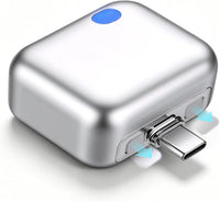 [Full Charge Disconnector] AI Auto Cut Power & Unplug on Full Charge, PD 100W Fast Charging, Applicable to Various Electronic Devices Such as for iPhone/Android/Earphones
