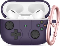 Gamepad Design Case for Apple Air Pods Pro / Pro 2nd Generation - Dark Purple