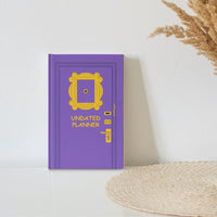 Friends Undated Planner | A5 size | 100 GSM Paper | 300+ Pages | Monthly & Yearly Trackers | Daily Schedules | Self-Discovery Activities | Budget Tracker - D2