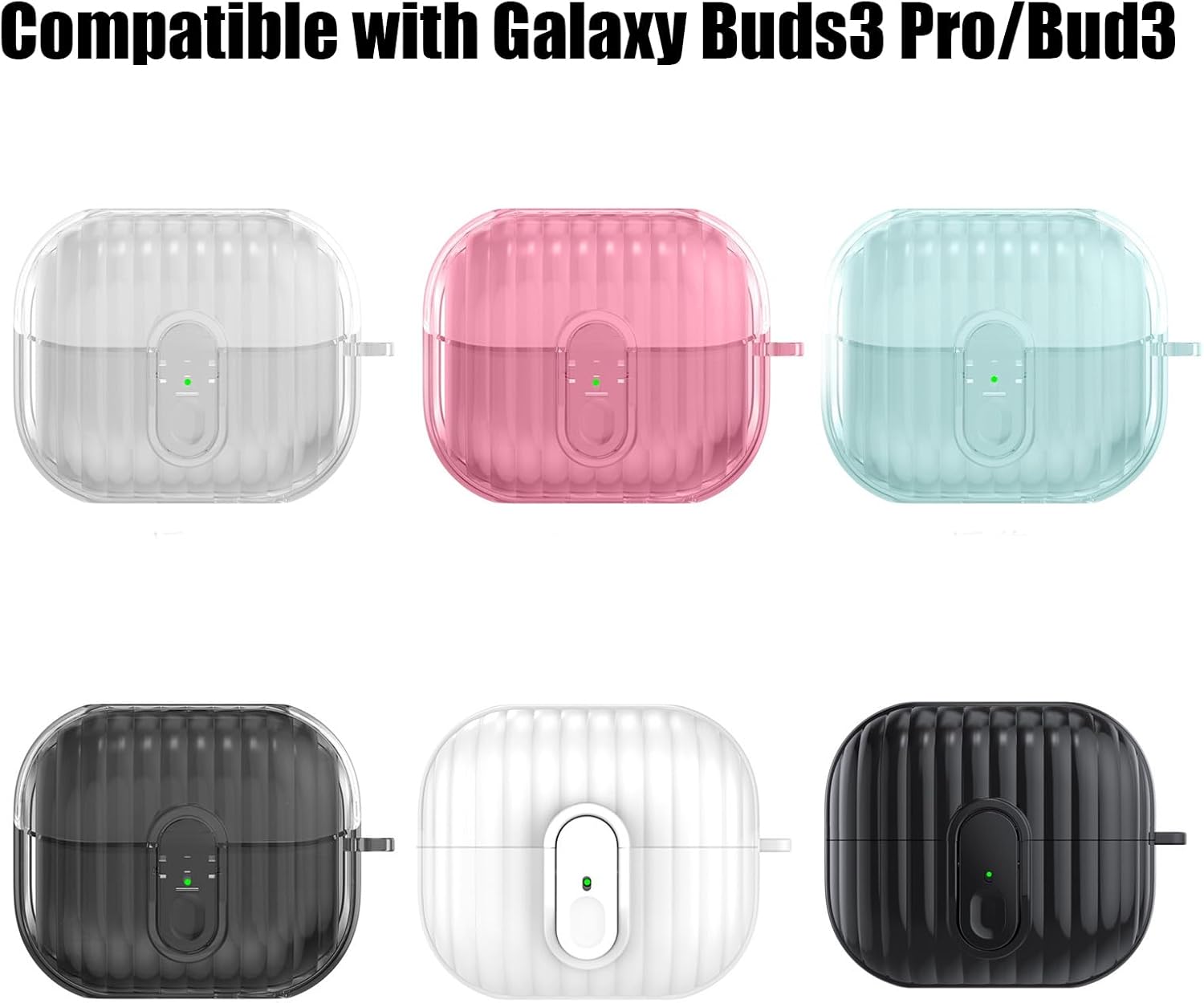 Blue Luggage Design wave pattern case for Samsung Galaxy Buds3 Pro/Galaxy Buds3