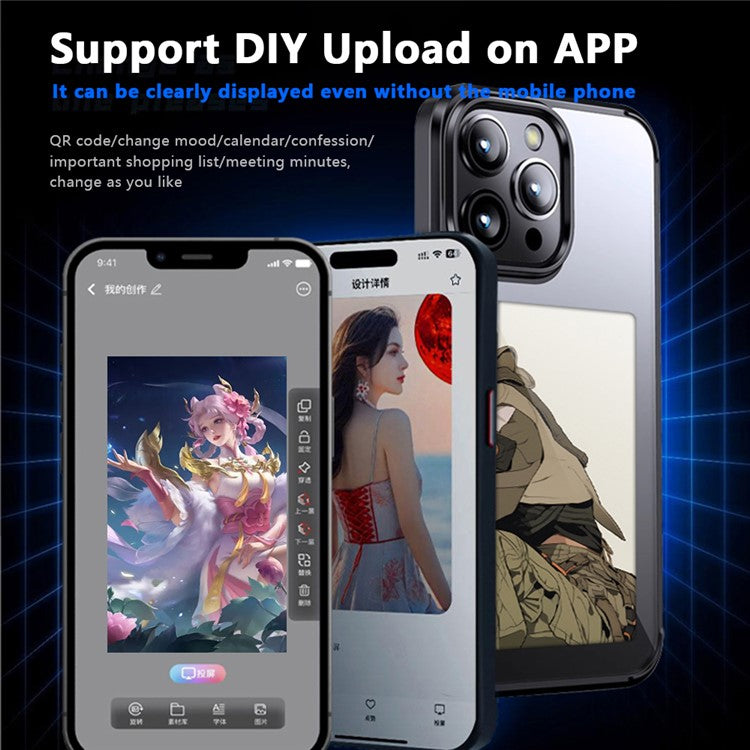 LIGHT GREY IPHONE VIRAL MAGIC PHOTO CASE - 13/14/15 SERIES