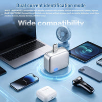 [Full Charge Disconnector] AI Auto Cut Power & Unplug on Full Charge, PD 100W Fast Charging, Applicable to Various Electronic Devices Such as for iPhone/Android/Earphones