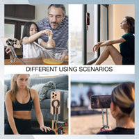 Carabiner-Mounted MagSafe Mobile Phone Tripod