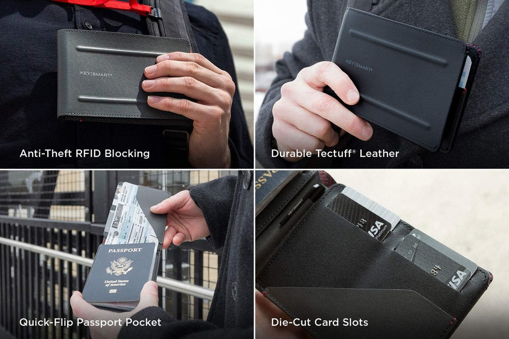 KeySmart Urban Union Passport Wallet