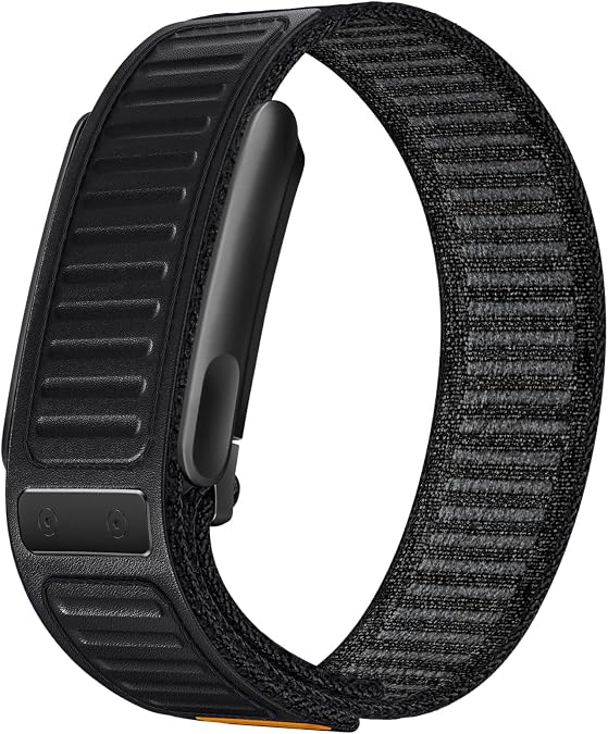 Black Navigator Band One, Peak and Life/MG, Outdoor Performance Accessory Weather Resistant with Velcro Replacement Straps for Whoop Bands 5.0