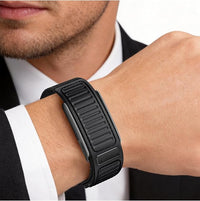 Black Navigator Band One, Peak and Life/MG, Outdoor Performance Accessory Weather Resistant with Velcro Replacement Straps for Whoop Bands 5.0