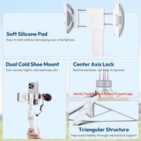 ULANZI TT88 Magnetic Tripod / Mounts-Lightweight Phone Tripod Stand