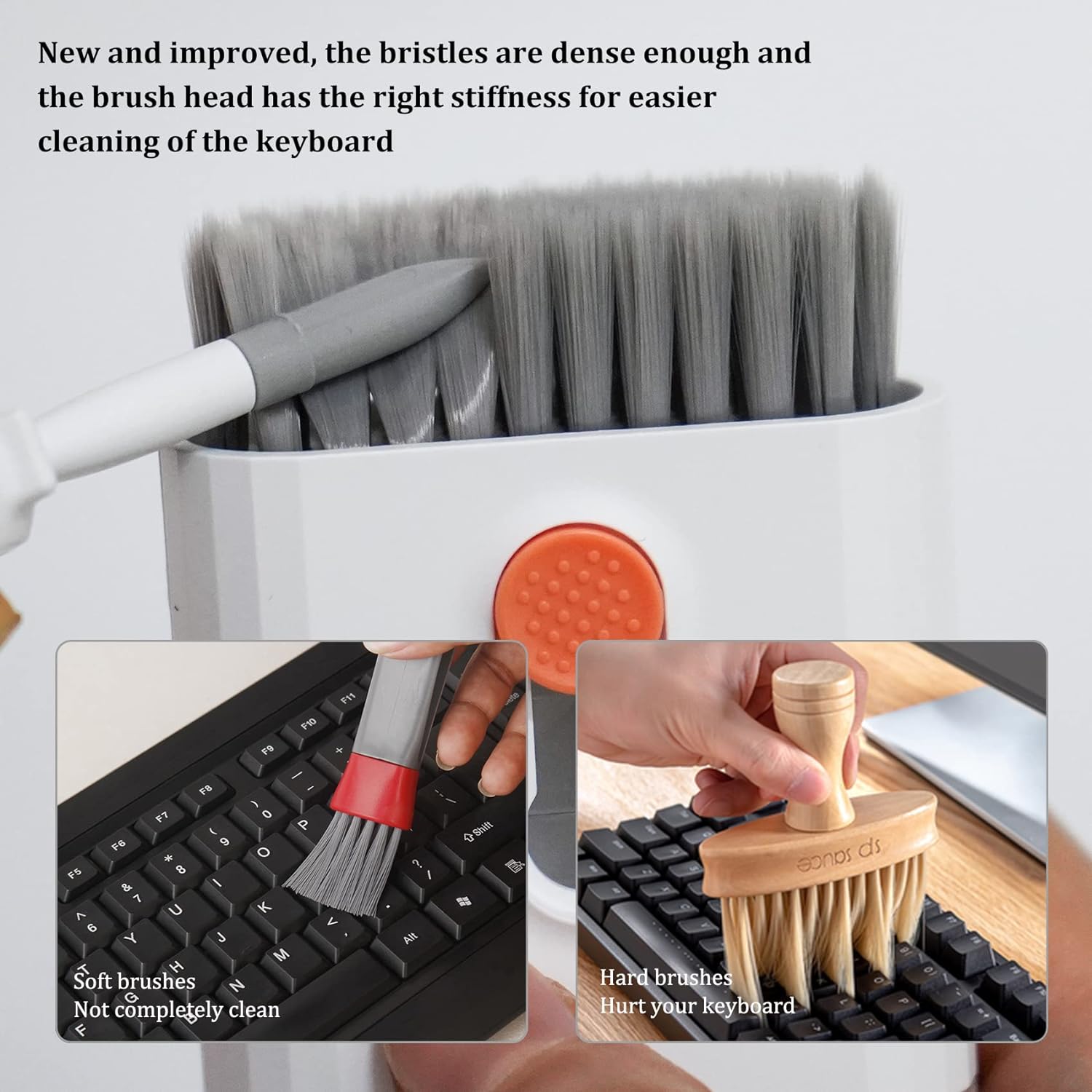 10 In 1 Phone with Brush Multifunctional Cleaner Kit