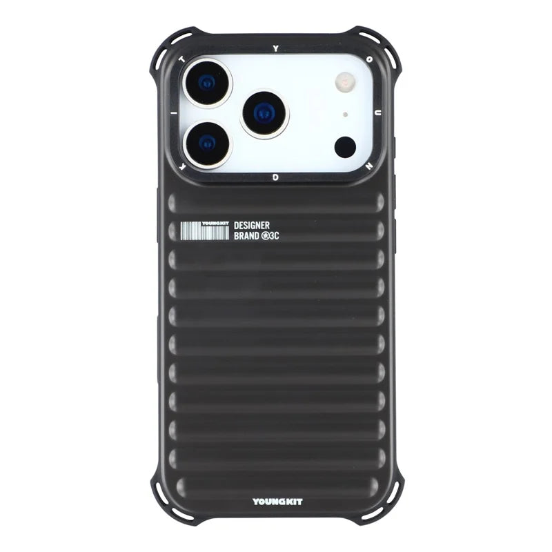 YOUNGKIT Travel Series Magsafe Back Cover for iPhone 17 Promax - Black