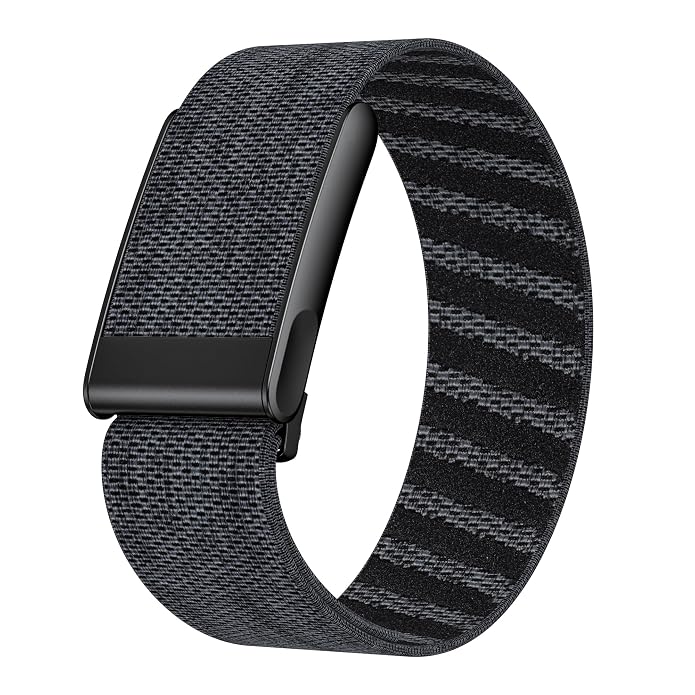 Whoop 5.0(One /Peak)- Stretchable Nylon Sports Band - Dark Grey (Strap only)