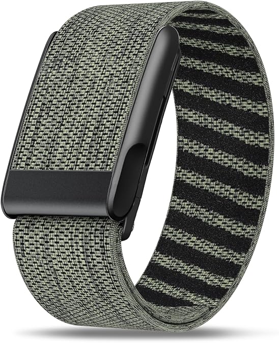 Whoop 5.0(One /Peak)- Stretchable Nylon Sports Band - Grey Green (Strap only)