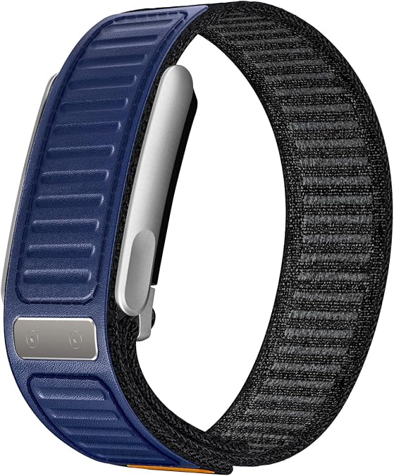 Blue Navigator Band One, Peak and Life/MG, Outdoor Performance Accessory Weather Resistant with Velcro Replacement Straps for Whoop Bands 5.0