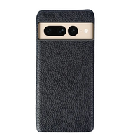 Black Premium Leather case for Google Pixel 8/8 Pro