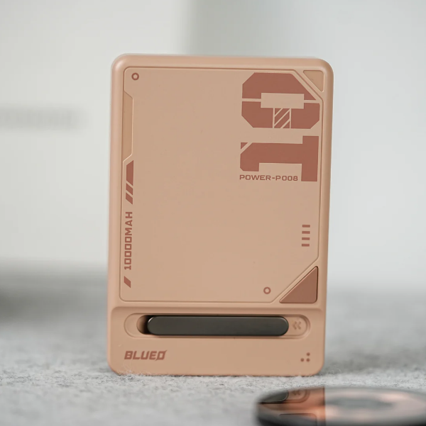 Blueo MF Stand MagSafe Wireless Power Bank (10,000 mAh) - Pink