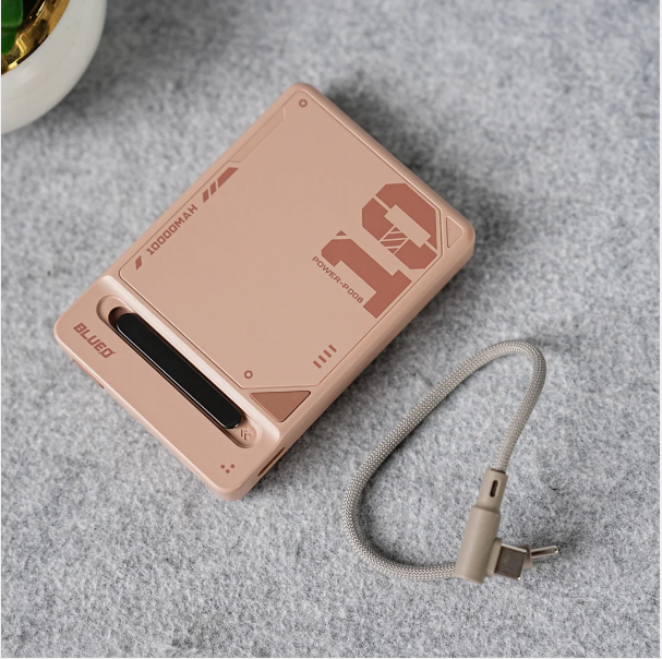 Blueo MF Stand MagSafe Wireless Power Bank (10,000 mAh) - Pink