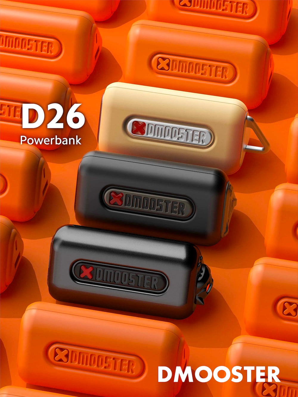 Dmooster D26 Power Bank 10000mAh - Devil Version