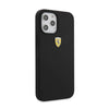 Car Logo Silicone Case for Apple Phone 15 Promax -  Black color