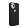 Car Logo Silicone Case for Apple Phone 14 Plus -  Black color