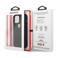 Car Logo Silicone Case for Apple Phone 14 Pro -  Black color