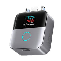 Grey Auto Pop AI Smart Auto Stop Adapter - Charging Separator - Type-C