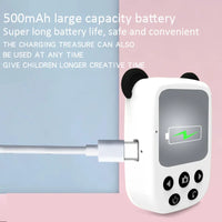 Panda Thumb Digital Camera for Kids with Built-In Microphone and MP3 Player