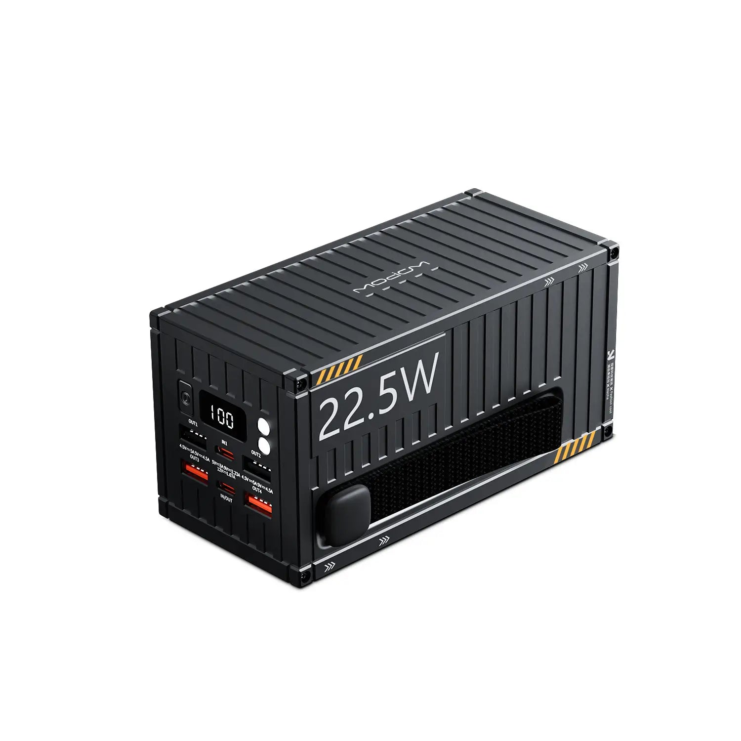 WOPOW PD35 Creative Container Outdoor Fast Charging Power Bank 50000mah - Black