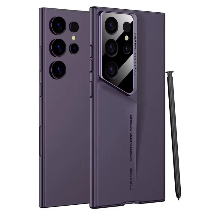 Ultra-Thin Matte Creative Hard Phone Case for Samsung S24 ultra - Purple