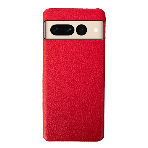Red Premium Leather case for Google Pixel 8/8 Pro